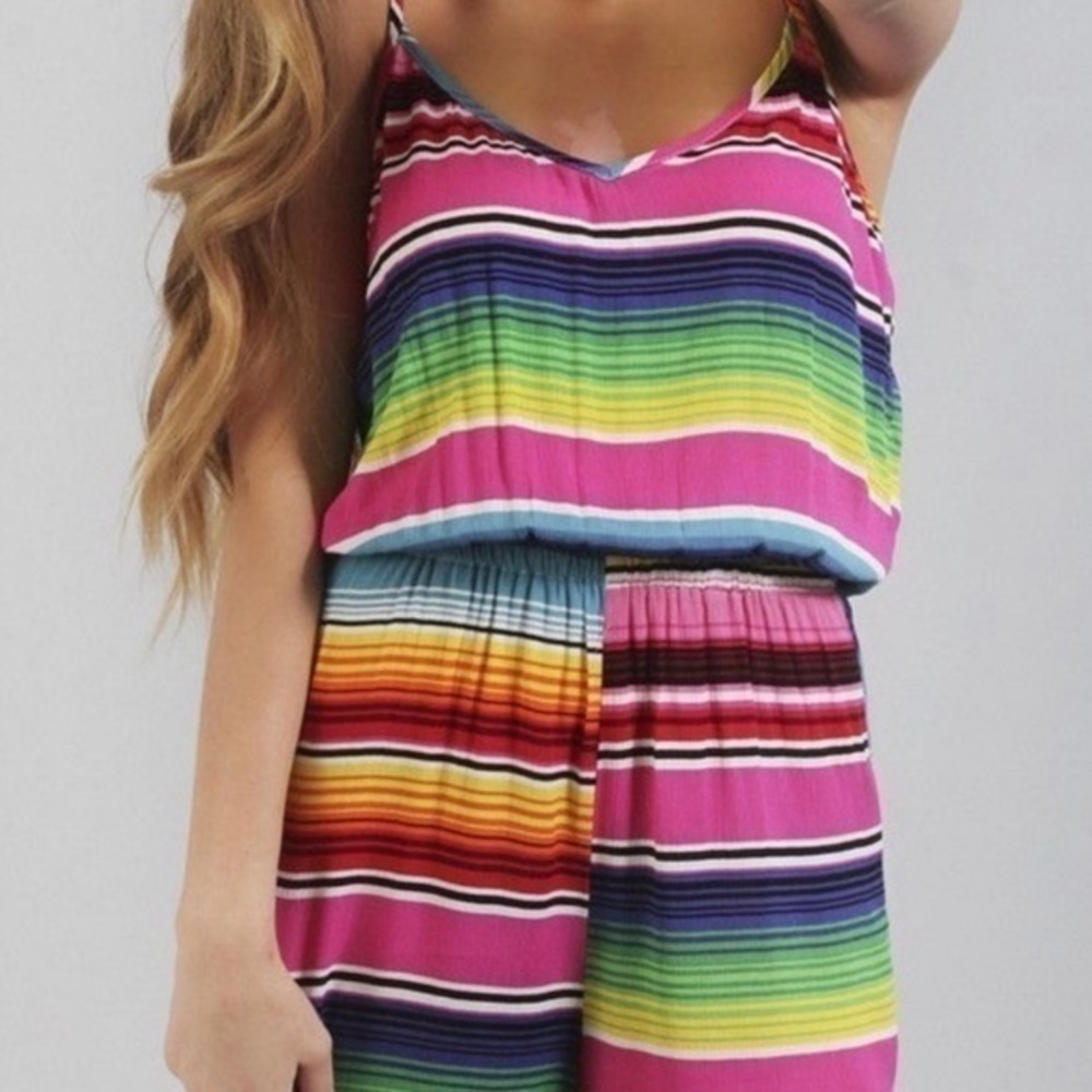Show Me Your Mumu Rorey Romper Serape Print
